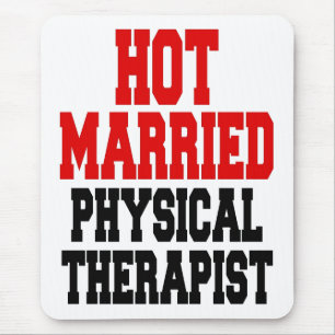 Hot Verheiratet Physiotherapeut Mousepad