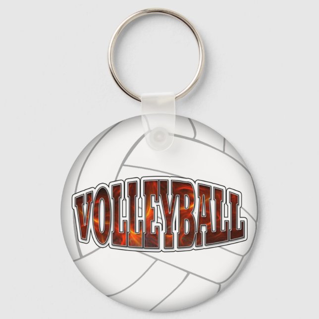Hot Volleyball Schlüsselanhänger (Vorderseite)