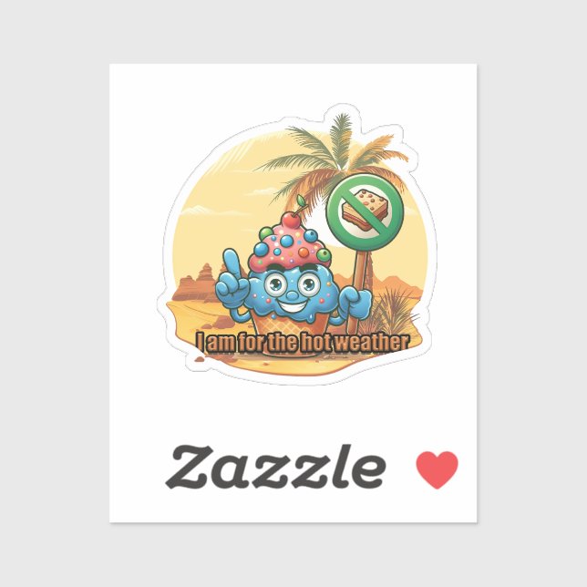 Hot Weather Hero Aufkleber (Blatt)