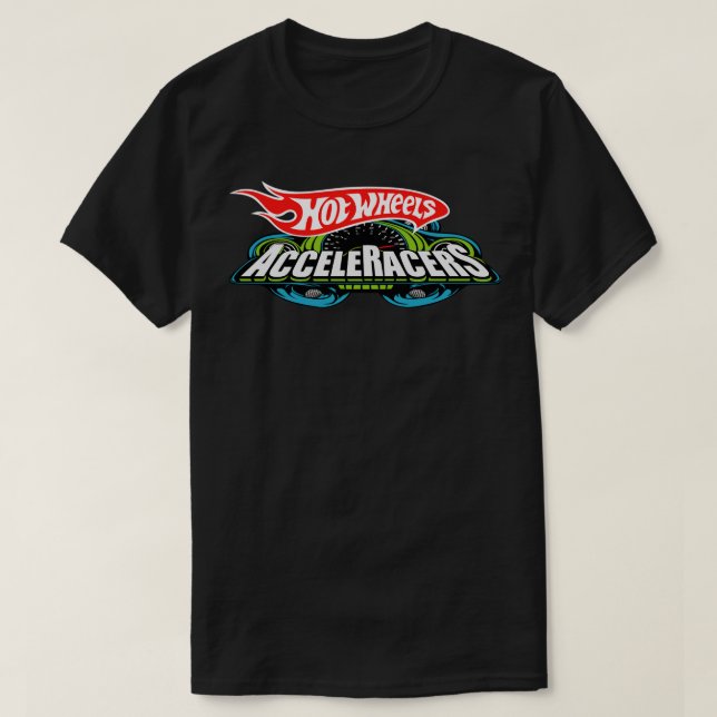Hot Wheels AcceleRacers Logo Classic T Shirt (Design vorne)