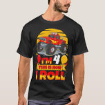 Hot Wheels Birthday Im 4 This Is How I Roll T-Shirt<br><div class="desc">Hot Wheels Birthday Im 4 This Is How I Roll . Check out our birthday t shirt selection for the very best in unique or custom,  handmade pieces from our shops.</div>