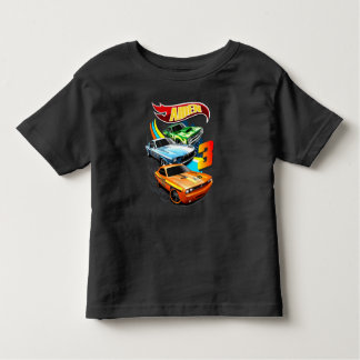 Hot Wheels Birthday T Shirt, Hot Wheels Theme Part Kleinkind T-shirt