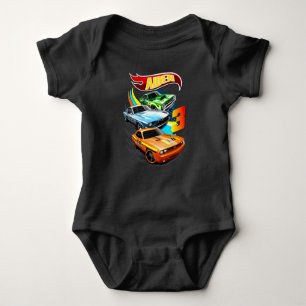 Hot Wheels Birthday T Shirt, Hot Wheels Thementeil Baby Strampler