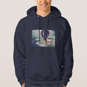 Hot Wilbur Hot Air Ballon Kunst Hoodie