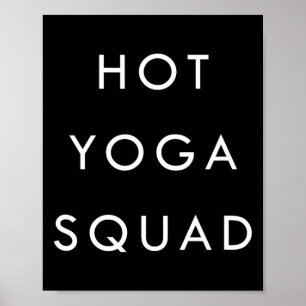Hot Yoga Squad und Meditation - Namaste Vintage Yo Poster