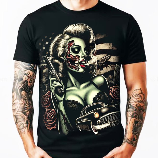 Hot Zombie Woman T-Shirt (Von Creator hochgeladen)