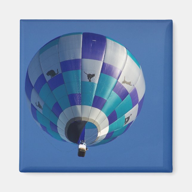 HotAirBalloon4 Magnet (Vorne)