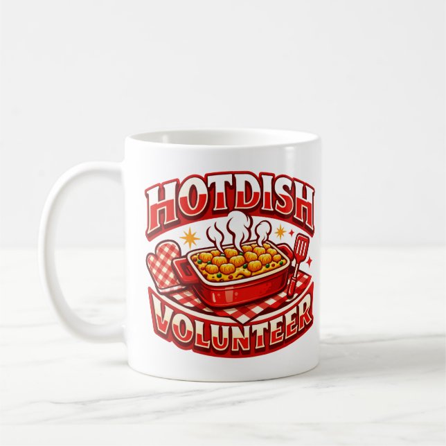 HOTDISH-Freiwilliger Kaffeetasse (Links)