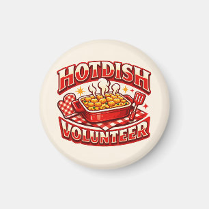 HOTDISH Freiwilliger Magnet