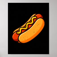 Hotdog-Brötchen-Tasche Wiener-Wurst Fast-Food-Lieb