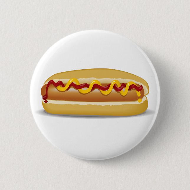 Hotdog Button (Vorderseite)