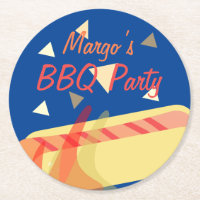 Hotdog Cookout GRILLEN Birthday Party Blue