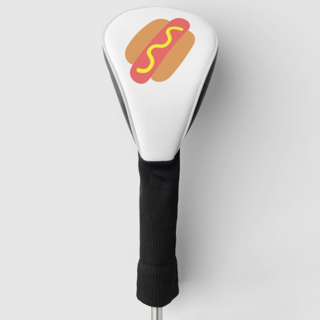 Hotdog-einfacher Vektor Golf Headcover (Vorderseite)