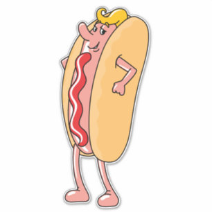 HOTDOG FUNNY DIE CUT STIL GROSSE DECAL STICKERS AUFKLEBER