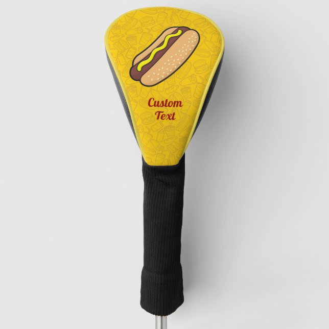 Hotdog Golf Headcover (Vorderseite)