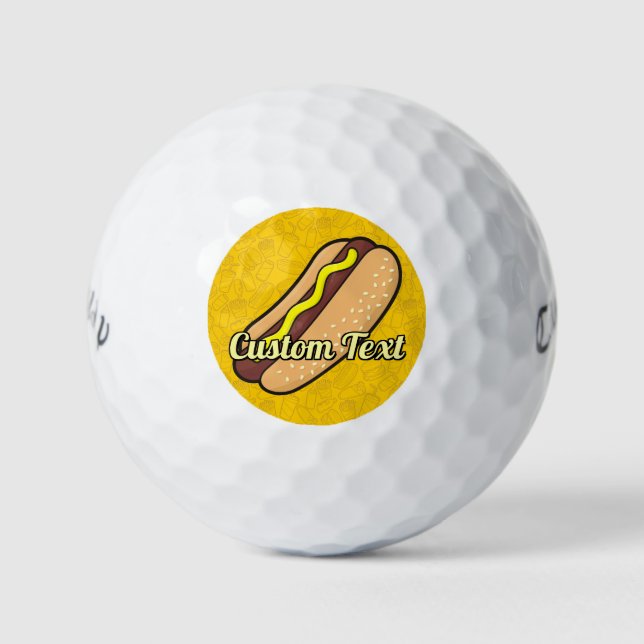 Hotdog Golfball (Vorderseite)