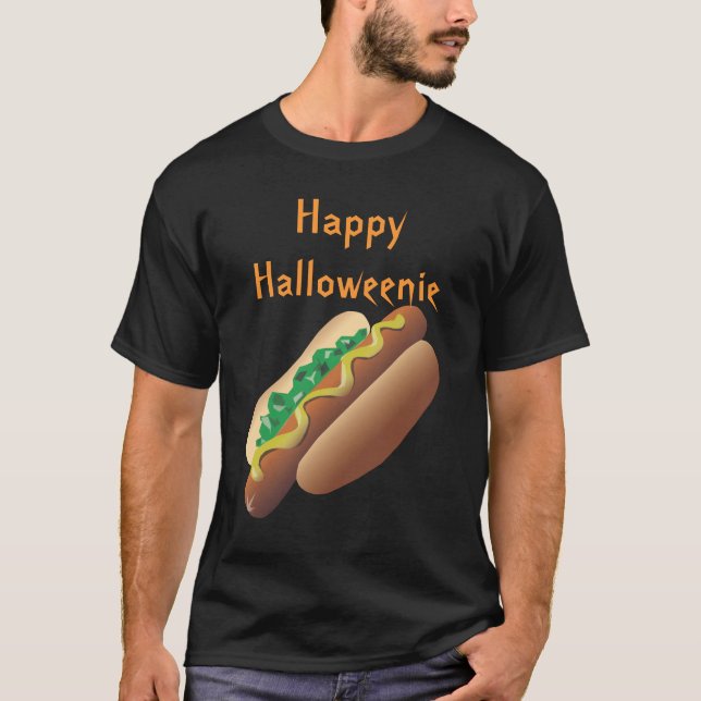 Hotdog Halloween-Shirt T-Shirt (Vorderseite)