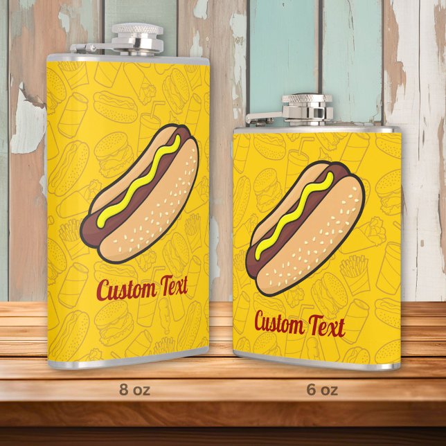 Hotdog-Hip-Flasche Flachmann (Von Creator hochgeladen)