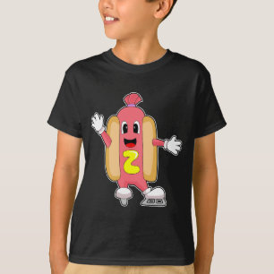 Hotdog Ice Skaten Ice Skate Wintersport T-Shirt