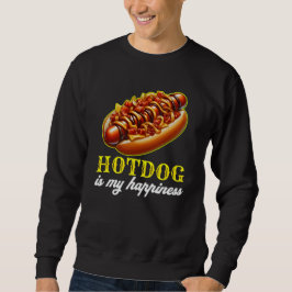 Hotdog ist mein Glück Sweatshirt