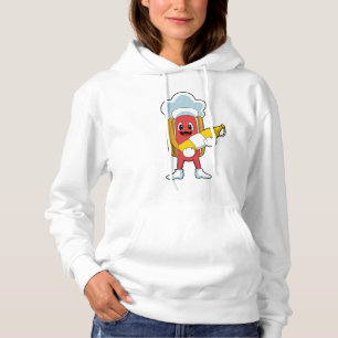 Hotdog mit Senf Hoodie