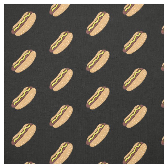 Hotdog-Muster Stoff (Muster)