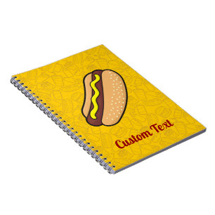 Hotdog Notebook Notizblock