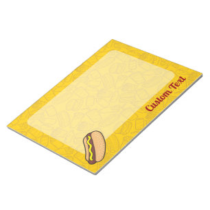 Hotdog Notepad Notizblock
