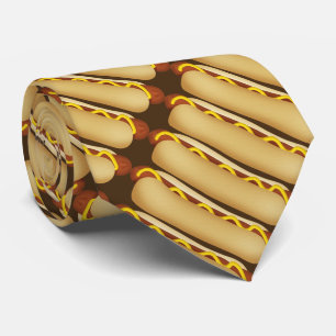 Hotdog-Patterns-Krawatte Krawatte