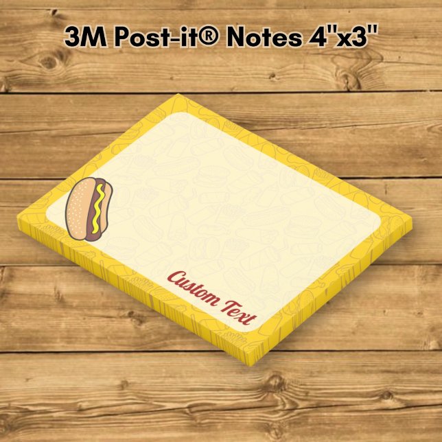 Hotdog Post-it Klebezettel (Von Creator hochgeladen)
