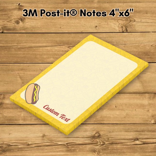 Hotdog Post-it Klebezettel (Von Creator hochgeladen)