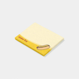 Hotdog Post-it Klebezettel