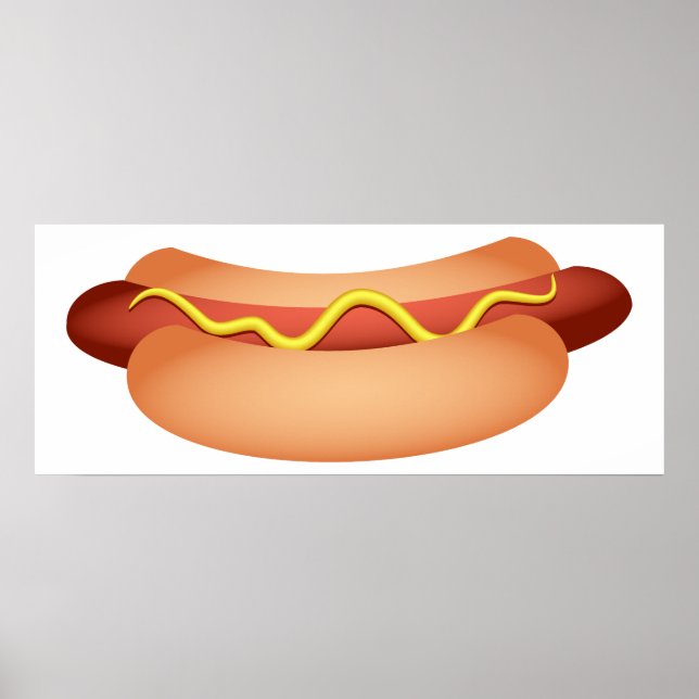 Hotdog Poster (Vorne)
