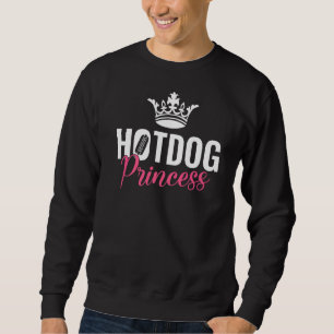 Hotdog Princess Hotdog Sweatshirt