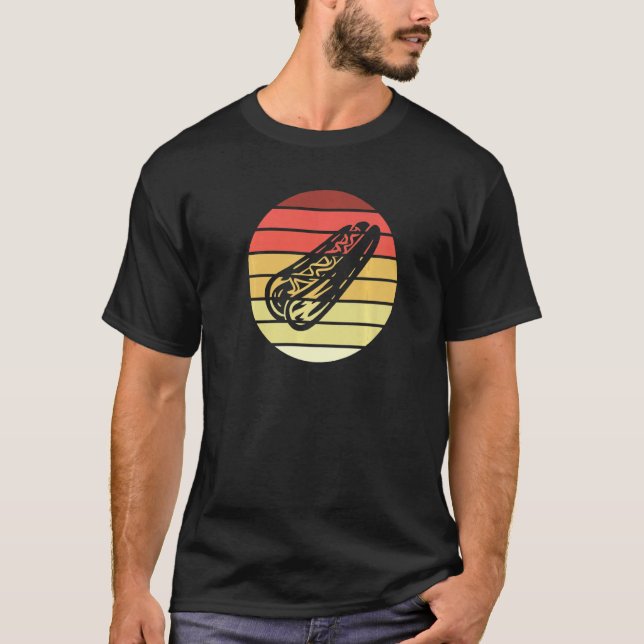 Hotdog Retro Style Vintag 9 T-Shirt (Vorderseite)