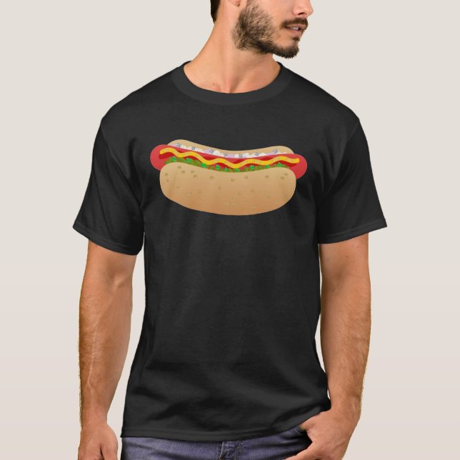 Hotdog T-Shirt (Vorderseite)