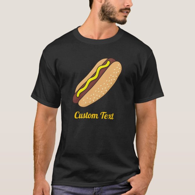 Hotdog-T - Shirt (Vorderseite)