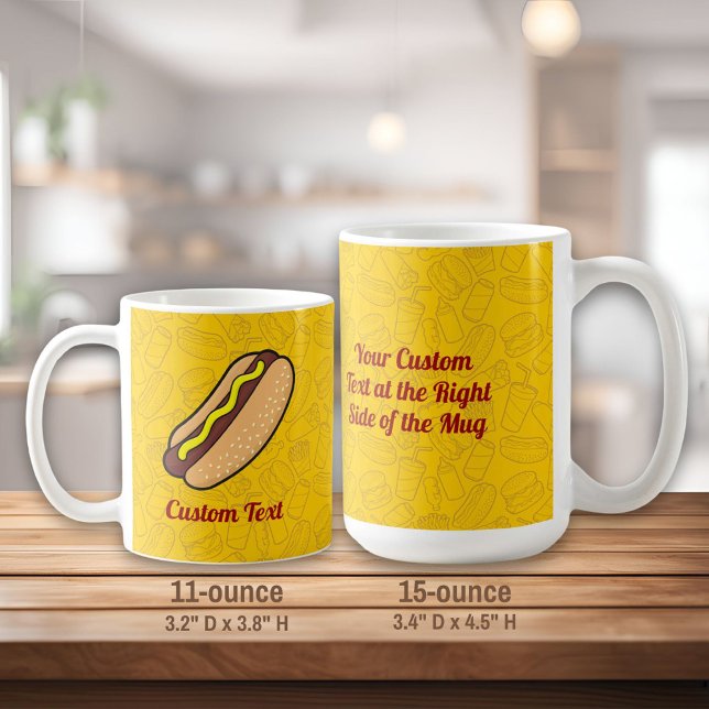 Hotdog-Tasse Kaffeetasse (Von Creator hochgeladen)