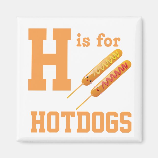 Hotdogs Magnet (Vorne)