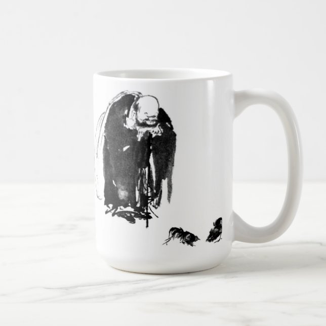 Hotei durch Miyamoto Musashi Kaffeetasse (Rechts)