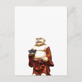 Hotei Laughing Buddha Postkarte