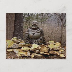 Hotei Laughs Postkarte
