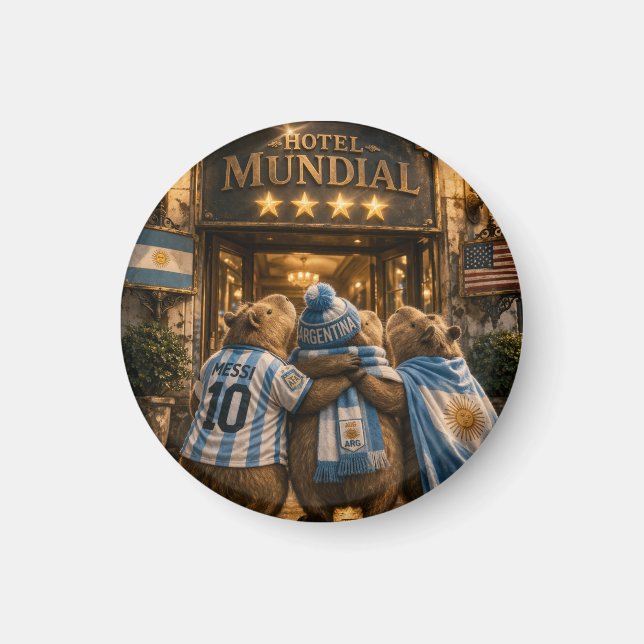  Hotel 4 estrellas Capibarras Magnet (Vorne)