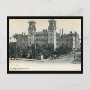 Hotel Alzcazar, St Augustine Vintage Postkarte