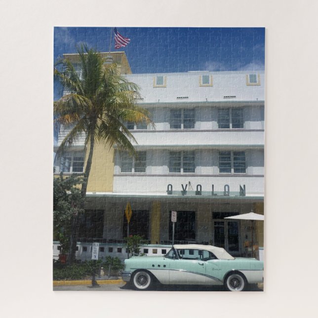 Hotel Auto Miami Puzzle (Vertikal)