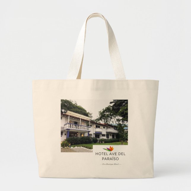 Hotel Ave Del Paraiso Tote Bag Jumbo Stoffbeutel (Vorne)
