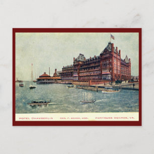 Hotel Chamberlain, Fort Monroe, Virginia Vintage Postkarte