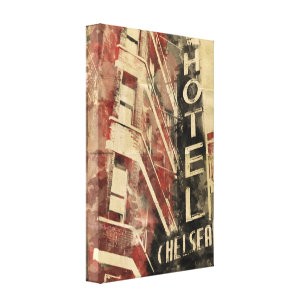 Hotel Chelsea Canvas Print Leinwanddruck