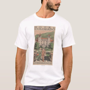 Hotel-Colorado-Reise-Plakat T-Shirt