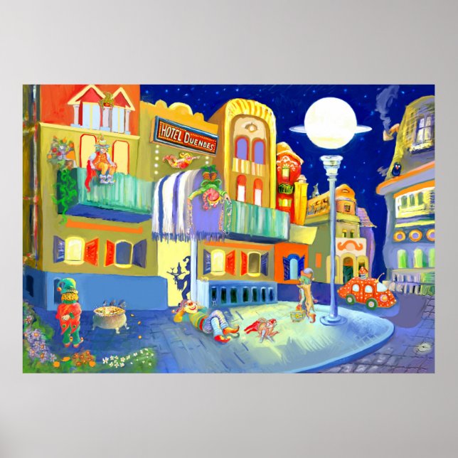 ***Hotel Colossal Goblins*** Poster (Vorne)